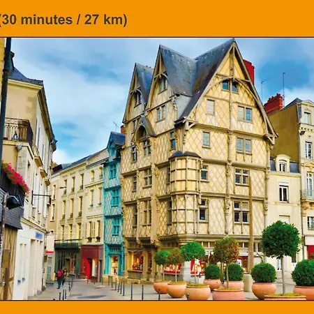 Appart hôtel Les Prés Blondeau, 1 à 10 Personnes, 3 Chambres, Terrasse, Parking Privé, Wifi, Arrivée Autonome 24-7 Les Rosiers